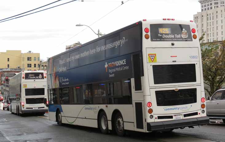 Community Transit Alexander Dennis Enviro500 10812 & 10802